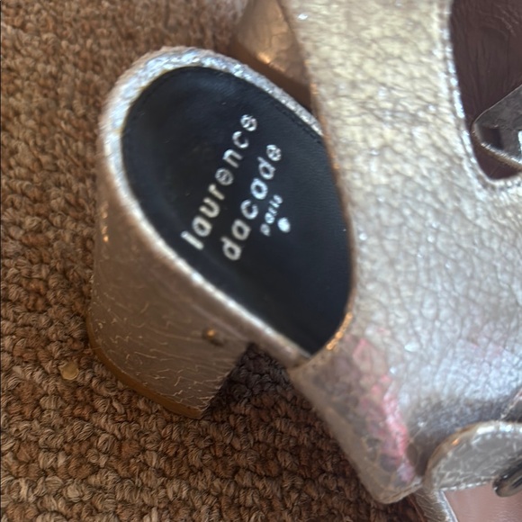 Laurence Dacade Silver Heeled Sandals - Picture 3 of 4